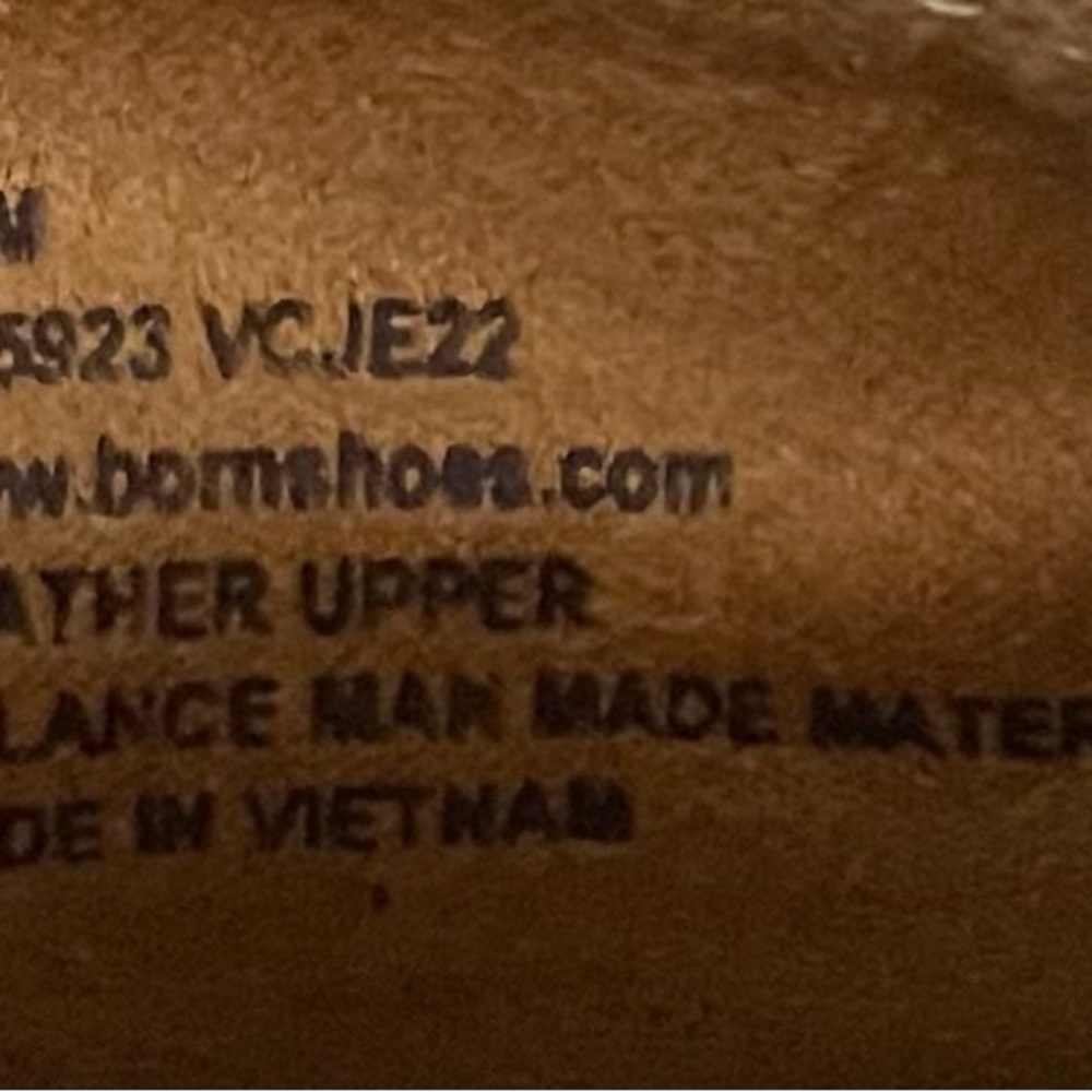 BORN Men's Brown Leather Loafers - Picture 6 of 6